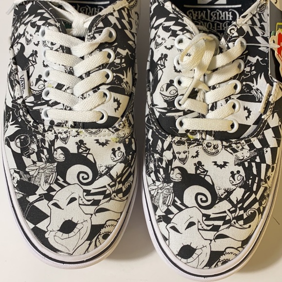 NWT Vans Authentic Disney The Nightmare Before Christmas 10.5